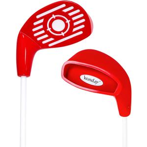 Junior Golf Iron Club, Konday Youth Golf Club Iron for Backyard Outdoor with Oversize Club Head to Play Golf in Lawn, Park, Beach, Yard, Camping (Right Hand)