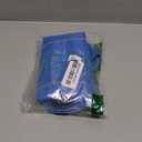 Mile High Life Dog Raincoat, Adjustable Waterproof Reflective Rain Jacket for Small Medium Large Dogs, Lightweight Breathable Pet Rain Coat with Leash Hole (Blue, XXS Chest 16-19")