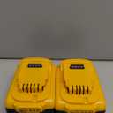 2 Pack 4.0 Ah 20 Volt Battery Replacement Compatible with Dewalt DCB204 DCB206 DCB208 DCB200 Battery 20v Lithium ion