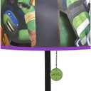 Nickelodeon Table Lamp Teenage Mutant Ninja Turtles 11.8 x 11.6 x 17.2 inches