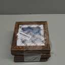 12x12 Picture Frame Sef of 10, Display Pictures 8x8 with Mat or 12 x 12 Without Mat, Photo Frame Collage for Wall Gallery Decor, Wall Mounted, Brown