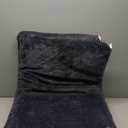 2 Pcs Dog Bed 41 x 27 Inch, Gray, Removable Cover, 3-Inch Thick, For Dogs Up to 80lbs