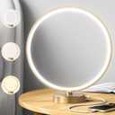 Doraubia Sunlight Lamp,10000 Lux Sun Lamp,Daylight Lamp with 3 Color Temperatures, Stepless Brightness, Memory Function &Timer Natural Lamp, Desk Lamp Table Lamp for Home-Gold