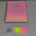 2026 Planner Hardcover Weekly & Monthly Calendar Planner for Women Jan 2026 - Dec 2026 8.5" x 11" Daily Agenda Book with Tabs Spiral Bound Inner Pocket Perfect for School Office