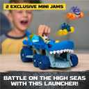 Monster Jam Mini Jams Megalodon Squid Takedown Monster Trucks Playset, One Size