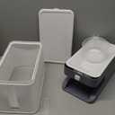 Juome 20-25 Lbs Rice Dispenser with Moisture Absorbing Clay - Large Rice Storage Container with Measuring Cup, Sealed Food Storage Containers with Lids, Rice Holder for Kitchen Pantry Household