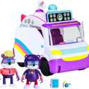 P.M.I. The Creature Cases Mice Squad Van  Secret Agent Vehicle with Rolling Wheels, Undercover Styling, and CLADE Mouse Team Transport Toy by PMI Kids World