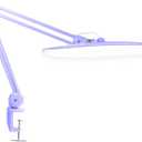 Neatfi LED Desk Lamp, 2200 Lumens, 24W, 20-Inch Wide Head (Lavender)