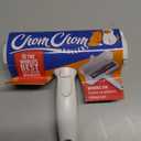 ChomChom Roller Pet Hair Remover  Original Size Reusable Lint Roller for Cat & Dog Hair on Furniture, Couch, Carpet, Car, Rugs & Bedding  Portable, Eco-Friendly (White)