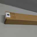Ivilon Tension Curtain Rod - Spring Tension Rod for Windows or Shower, 24 to 36 Inch. Warm Gold