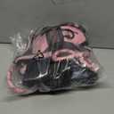 NESTROAD No Pull Dog Harness,Adjustable Oxford Dog Vest Harness with Leash,Reflective No-Choke Pet Harness with Easy Control Soft Handle for Small Dogs(Small,Pink) (Sneck 11-15" chest 15-21")