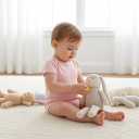 PATPAT Baby Bodysuits Supersoft Bamboo Viscose - Short Sleeve Boys and Girls - Newborn Infant Unisex Clothes Pack (0-3 Months, Pink Flowers)