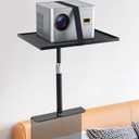 My DIMELIFE Bed Sofa Projector Stand with Metal Shell - Adjustable Length, 24-41cm, Angle Adjustble Projector Mount, Invisible Installation on Bed or Sofa, Compatible with 100% Projectors