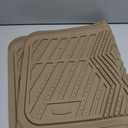 Rubbermaid Car Mats Full Set – All Weather Car Floor Mats Universal Trim-to-Fits Design,Heavy Duty Car Mats for Cars, SUVs, Trucks,and Vans - Black