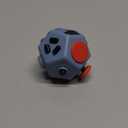 Small Fidget Toys,12 Sided Fidget Toys, Mini Cube Toys Relief Stress, Autism and Anxiety Depression Anti for Kids Adults Improve Focus (Grey)