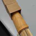 XIUXIU Bamboo Roller Shades Roman Shades for Window Roll Up Blinds for Home Light Filtering Indoor Outdoor Patio A 40"" Wx83 H, Colour a