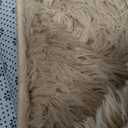 6x9 Large Beige Area Rug for Living Room Bedroom Dining Room, Fluffy Shag Soft Plush Furry Carpet Solid Color, Non-Slip Indoor Floor Mat for Kids Home Decor