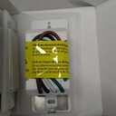 Meross Smart Light Switch Supports Apple Homekit, Siri, Alexa, Google Assistant & SmartThings, 2.4Ghz WiFi Light Switch, Neutral Wire Required, Single Pole, Remote Control Schedule, 2 Pack