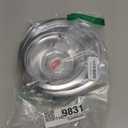 4-Piece Drip Pans Set - Compatible with GE Stoves - Chrome Finish Electric Stove Burner Drip Pans - 2 x 6inch, 2 x 8inch Stove Drip Pans - GE Stove Drip