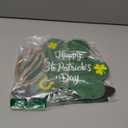St Patricks Day Decorations Happy St Patricks Day Wreath Door Decorations Wooden Wreaths for Front Door Hanger Leprechaun Top Hat Irish Hanging Sign Decor for Porch Wall Indoor Home Decor