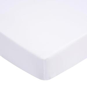 Crib Sheet White Fitted Crib Sheets Baby Sheet for Standard Crib and Toddler Mattresses Nursery Bedding Sheet Crib Mattress Sheets for Boys and Girls 1 Pack Space Toddler Sheet, Size 52" x 28"