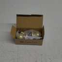 Copper Creek Privacy Interior Door Knob  ANSI Grade-3 Certified, Modern Heavy Duty Handle, Easy Install and Reversible for Bedroom, Bathroom & Closets  Polished Brass (1 Pack)