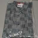 Unionbay Men's Bradley Short Sleeve Gauze Button Down Shirt, Snow Pine, Size XL