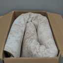 Area Rug 8x10 Living Room Rug, Machine Washable Vintage Distressed Medallion Rug Non-Slip Soft Low Pile Large Indoor Rugs for Bedroom Kitchen Dining Room Office(Beige,8'x10')