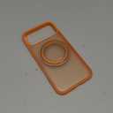 TORRAS 360 Magnetic Stand for iPhone 17 Pro Max Case, [Fit for MagSafe] [4X Military-Grade Protection] Slim Case for iPhone 17 Pro Max 6.9", Translucent Cosmic Orange, Ostand O3 Fitness Series