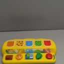 Interactive Pop up Animal Toys with Music & Light, Montessori Cause and Effect Toys for 1 Year Old Boy Girl Early Learning Musical Baby Toy 9-12-18 Months STEM Toddler Toy Age 1-2 Gift for Infant