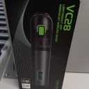 Car Vaccum, Rapair VC28 Handheld Vacuum, 4-in-1 Mini Vacuum Cleaner with 20000pa Suction Power, Rechargeable Vacuum with 3 Suction Modes, Portable Cordless Vacuum for Car, Home, Office Desk, Keyboards (Black)