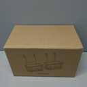 2-Pack Trash Bag Holder - Extra Large Garbage Bag Holder with Stackable Bamboo Top, Adjustable Hooks for Cabinet Door - Organizers in Kitchen/Pantry/Laundry Room