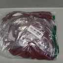 Women High Waisted Shorts Bikini Sets Tummy Control Swimsuit Two Piece Halter Drawstring Bathing Suit (X-Large, Wine)