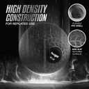 Yes4All Slam Balls, 10-40lb Weighted Ball Weight, Durable PVC Sand Filled Workout Dynamic Slam Ball for Core Strengthen