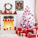 2 x WEUOPG Christmas Diamond Painting Kits for Adults, Snowman Family Diamond Art Kits for Adults&Beginner, Full Drill Diamond Art Paint with 5D Round Diamonds for Home Wall Decor (Snowmen-Red)