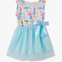 Girls Sleeveless Dress Toddler Bunny Tutu Sundress Casual Party Dresses 130
