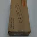 Floating Shelves - Rustic White Wall Shelf Set of 2 - 16"W x 6.7"D Wall Mounted Shelves for Wall Decor & Storage - Wooden Shelves with Invisible Brackets for Living Room, Bedroom, Kitchen, Farmhouse