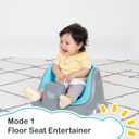 Smart Steps Explore N Play 5-in-1 Activity to Booster Seat, Blue Safari Fun