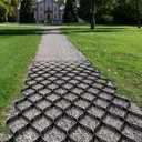 VIVOSUN 3 Depth Ground Grid, 9x17 ft, High-Density HDPE Geo Cell, 1885 lbs per sq ft Load, Foldable & Tensile, Easy Installation with Gloves, Perfect for Gardens, Driveways, Pathways, Slopes