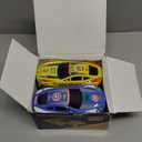 7 Inch Friction Powered Car Toys Set 4 Pack Push and Go Pull Back Race Trucks Toy Cars for Toddlers 3 4 5 6 Year Old Boys Girls Kids Birthday Gifts