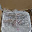 Remote Control Holder with Removable Wood Compartments for Media Devices, Desktop Stationery, and Bedside Nightstands,White (1 Pack, MARBLE)