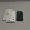 Miracase Magnetic for iPhone 17 Pro Case, Compatible with MagSafe, Integrated Silicone Camera Control Cover, 3.0mm Thicken Shockproof Drop Protection Phone Case for 17 Pro,Dark Green