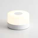 JUSHENG Baby Night Lights for Nursery, 3 Color Temperature Selectable & Dimmable, Rechargeable LED Bedside Lamps Touch Light for Nightstand, Breastfeeding, Nighttime Diaper Changes, White