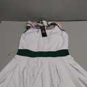 Tennis Dresses for Women with Built in Shorts and Bra Half Zip Sleeveless Workout Golf Outfits Athletic Skirts S