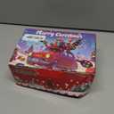 Christmas Reindeer Antlers Car Decoration Kit, IP44 Waterproof LED Lights Nose Vehicle with Jingle Bells Rudolph, Auto Holiday Accessories for SUV Van Truck Decor Multicolor