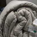 CozyLux King Size Comforter Set Beige - 7 Pieces Bed in a Bag King, Luxury Soft Bed Set for All Seasons, Bedding Set with Down Alternative Comforter, Sheets, Pillowcases & Shams