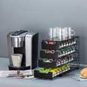 k cup Holders for Counter Small for Keurig k-cup Holder for mr Coffee for Tea (84 pods-4 tiers)