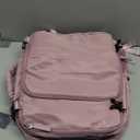 Travel laptop Backpack for Women, Personal Item Size Flight Approved, 16 Inch Laptop Bag with Multi-Pockets, College Computer Bag, Waterproof Carry On Backpack Casual Daypack Backpack (Large, Purple)