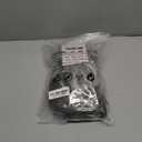 Karlery Men Mullet Wig Long Wave Grey and White 70s 80s Metal Rocker Party Wig Halloween Costume Wig