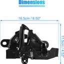 X AUTOHAUX No.53510-06280 Car Engine Hood Latch Lock for Toyota Camry 2015 2016 2017 Hood Latch Assembly Hood Lock Assy No.5351006280